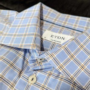 Eton Contemporary fit 16 1/2 42 Men's Dress Shirt